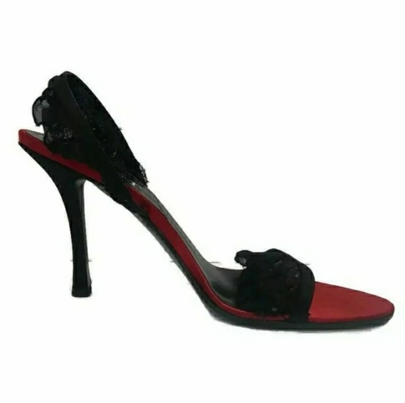 Sz.39 Christian Dior Flamenco Slingback Heels - Picture 3 of 12